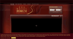 Desktop Screenshot of hotelforum.pl